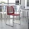 Flash Furniture Burgundy Plastic Stack Chair RUT-498A-BY-GG - alternate 1